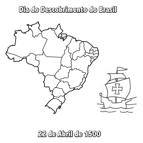 Descobrimento Do Brasil De Abril Atividades Almanaque Dos Pais